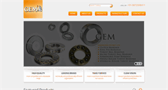 Desktop Screenshot of gembearings.com